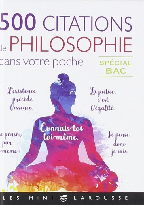 500 citations de philo dans votre poche
