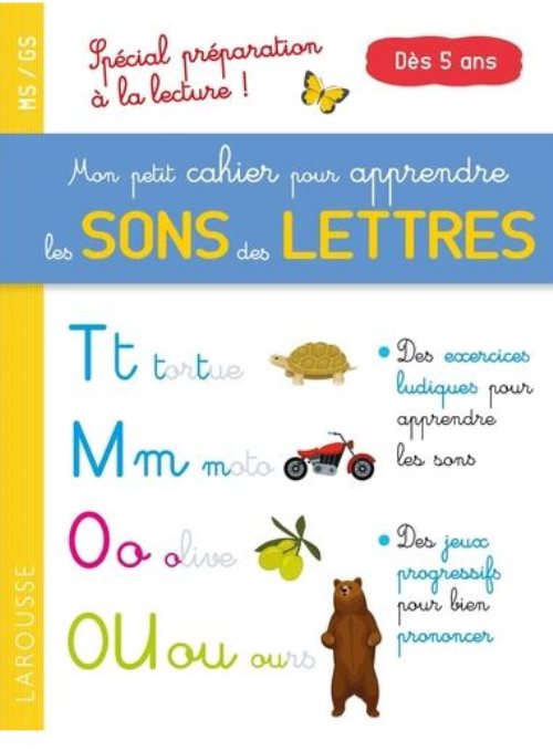 Mon petit cahier pour apprendre les sons