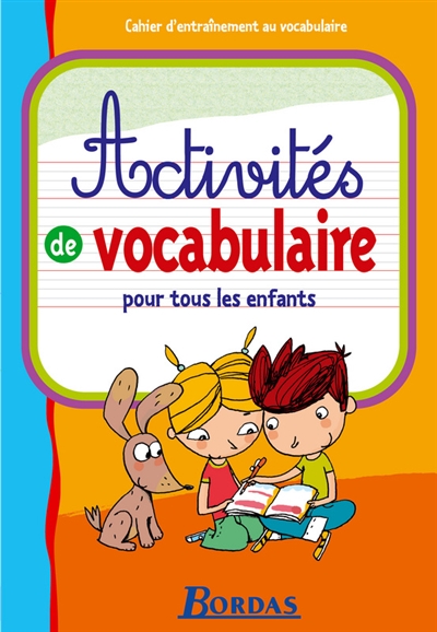 Activites vocabulaire expression ecrite