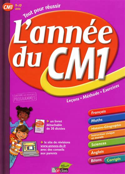 L'annee du cm1 - tout pour reussir