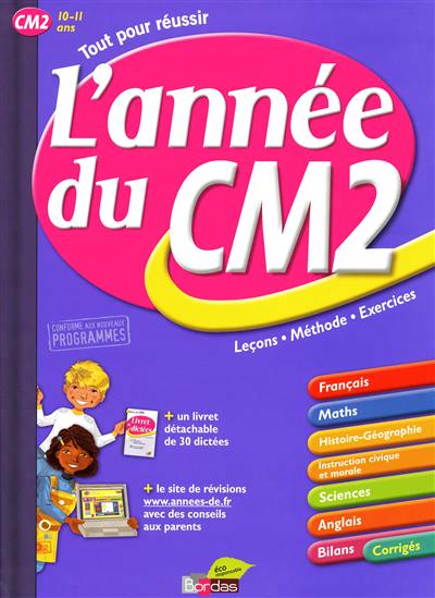 L'annee du cm2 10-11 ans - tout pour reussir