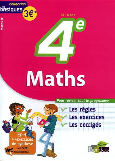 Les basiques - maths 4e