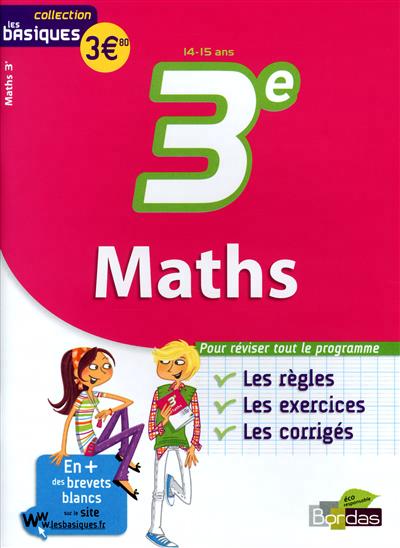 Les basiques - maths 3e