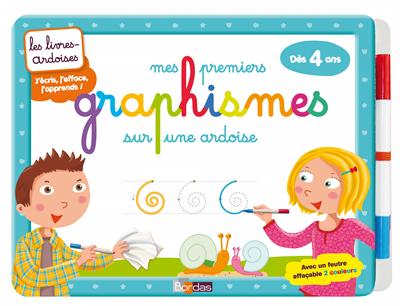Mes premiers graphismes sur une ardoise