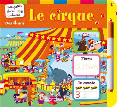 Mes petits docs-ardoises - le cirque