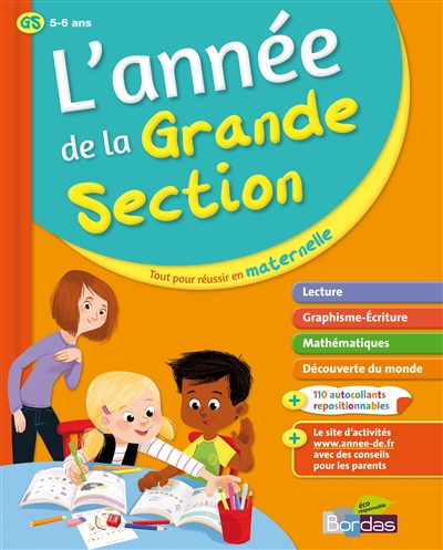L'annee de la grande section 5-6ans - tout pour reussir en maternelle