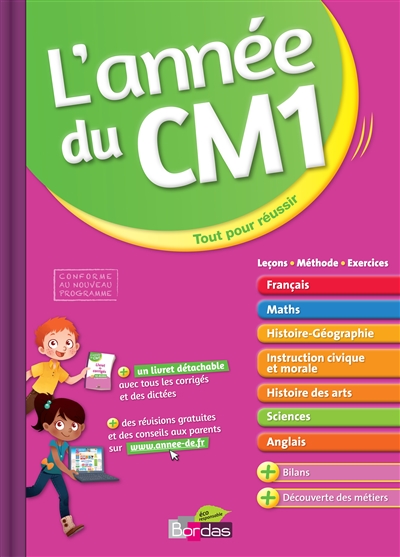 L'annee du cm1 - tout pour reussir