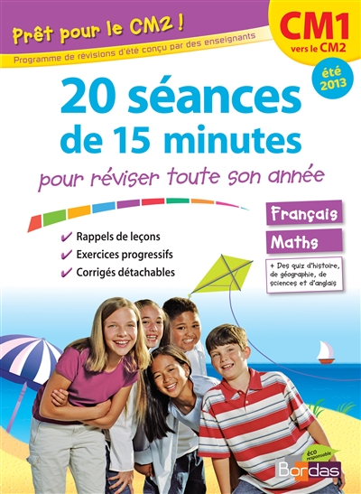 Pret pour le cm2 ! 20 seances de 15 minutes ete 2013