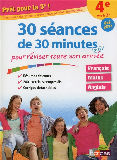 Pret pour la 3e 2013 - 4e vers la 3e