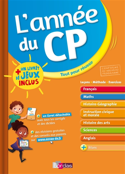 L'annee du cp + livret de jeux