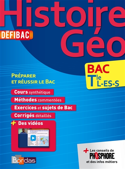 Defibac - cours/methodes/exos histoire-geo tle l-es-s