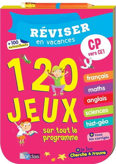 Reviser en vacances cp vers ce1 120 jeux sur tout le programme