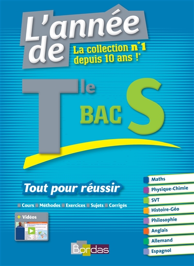 L'annee de tle bac s tout pour reussir