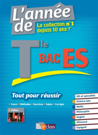 L'annee de tle bac es tout pour reussir