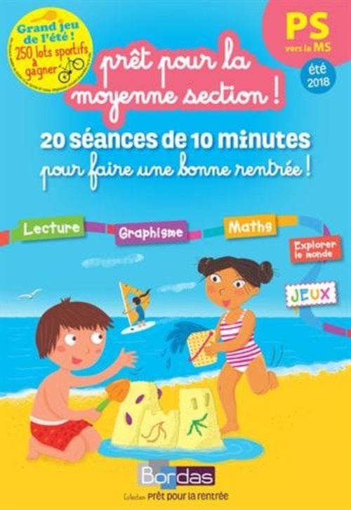 Pret pour la moyenne section ! ps vers la ms 20 seances de 10 minutes pour faire une bonne rentree !