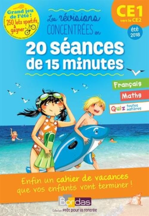 Pret pour la rentree ! ce1 vers le ce2 les revisions concentrees en 20 seances de 15 minutes