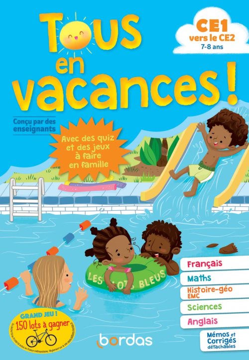 Tous en vacances du ce1 au ce2