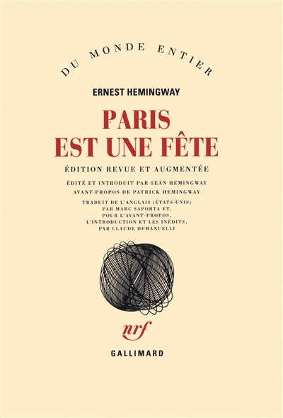 Paris est une fete
