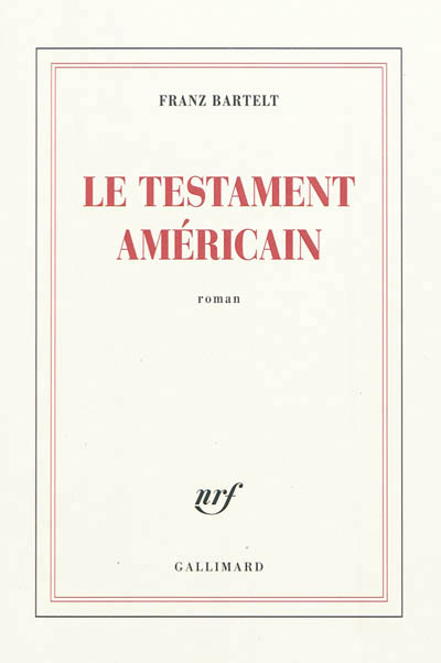 Le testament americain roman