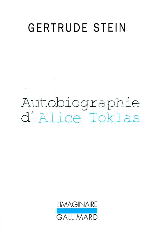 Autobiographie d'alice toklas