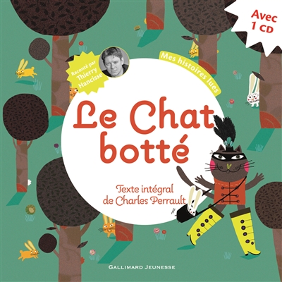 Le chat botte livre cd