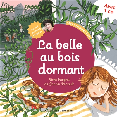La belle au bois dormant livre-cd
