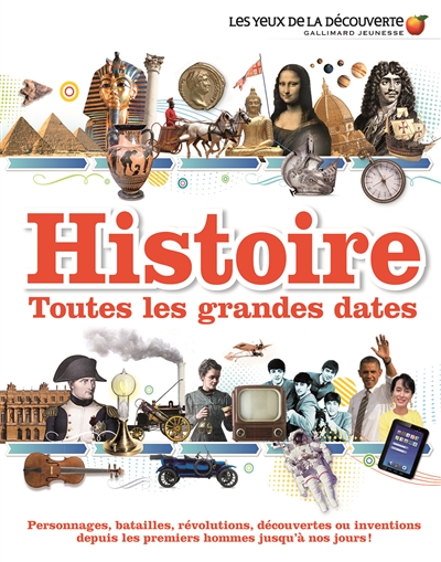 Histoire toutes les grandes dates - personnages, batailles, revolutions, decouvertes ou inventions d