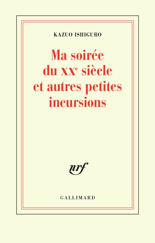 Ma soirée du XXe siècle et autres petites incursions