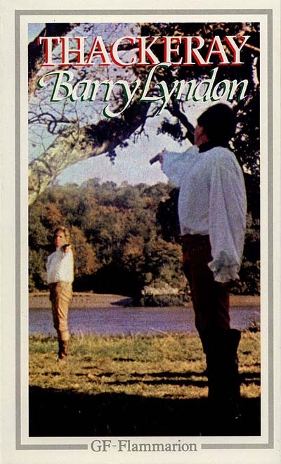 Memoires de barry lyndon du royaume d'irlande