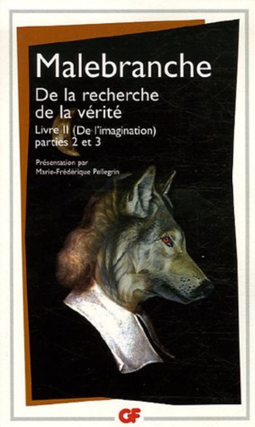De la recherche de la verite - livre ii (de l'imagination), partie 2 et 3