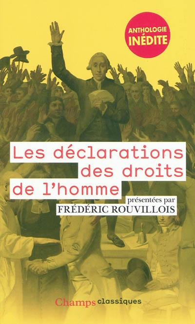 Les declarations des droits de l'homme
