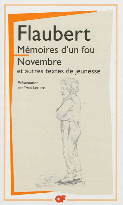 Memoires d'un fou - novembre et autres textes de jeunesse