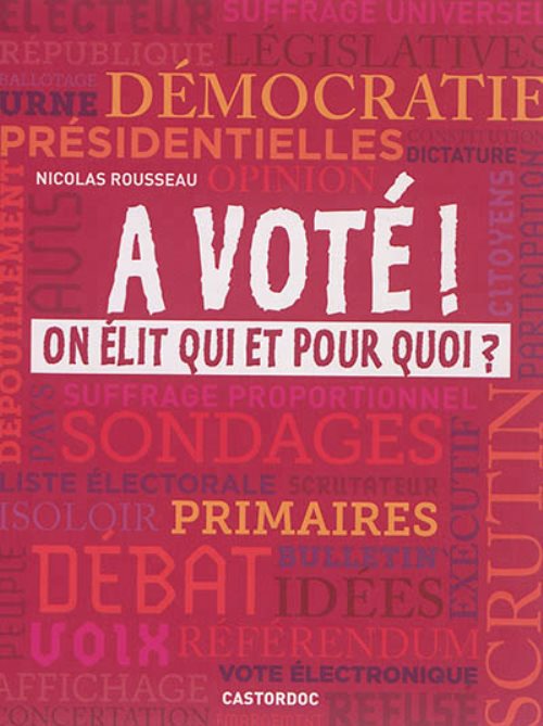 A vote! - on elit qui et pour quoi?
