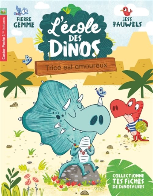L'ecole des dinos - t03 - trice est amoureux