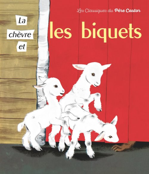 La chevre et les biquets - illustrations, couleur