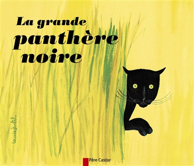 La grande panthere noire - illustrations, couleur