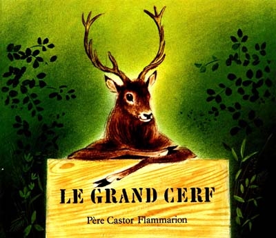 Le grand cerf et le lapin des champs