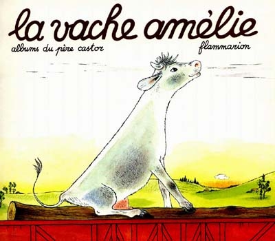 La vache amelie - illustrations, couleur