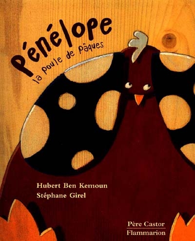 Penelope, la poule de paques - illustrations, couleur