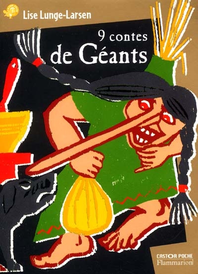 Neuf contes de geants - illustrations, noir et blanc