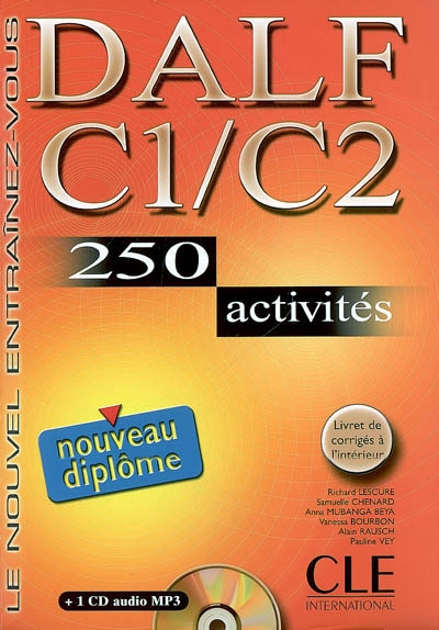 Nouveau dalf c1/c2 + cd audio mp3 - 250 activites