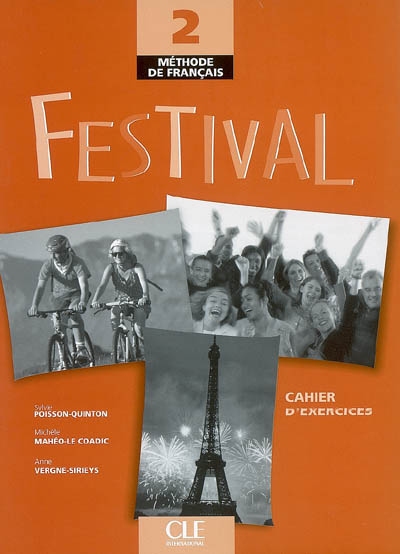 Festival 2 de francais cahier d'exercices + cd
