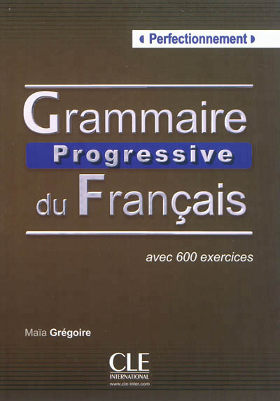 Grammaire progressive du francais niveau perfectionnement