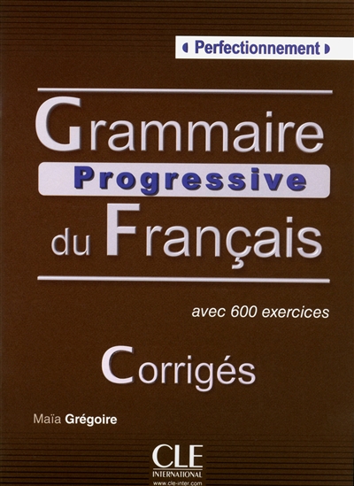 Grammaire progressive du français, perfectionnement