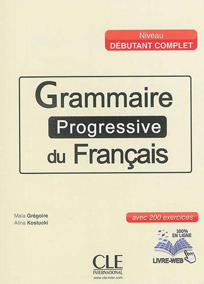 Grammaire progressive grand debutant + cdaudio