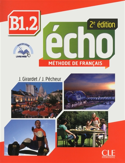 Echo fle niveau b1.2 eleve 2e edition + dvd