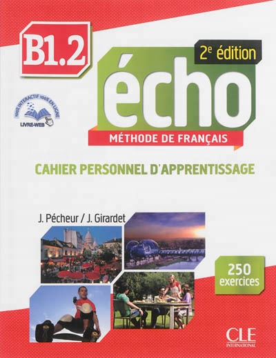 Echo b1.2 cahier d'apprentissage + cd audio 2ed