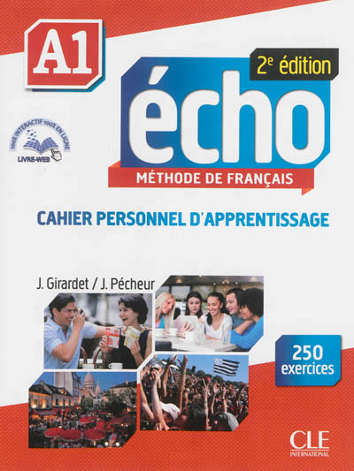 Echo a1 cahier d'apprentissage + cd audio 2ed
