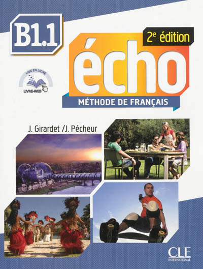 Echo b1.1 eleve + dvd + livret 2eme edition