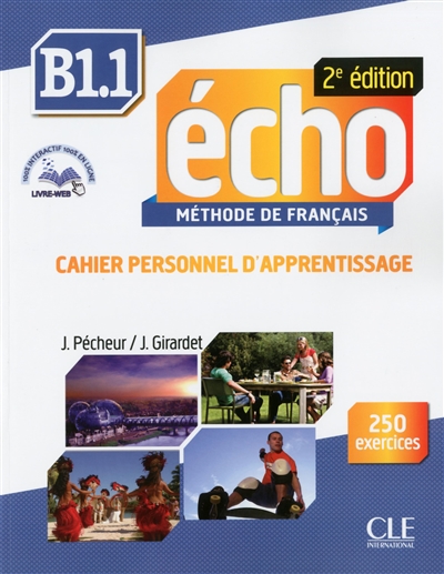 Echo b1.1 cahier d'apprentissage +cd audio 2ed